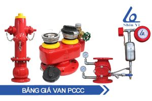 Bảng giá van PCCC - Van cứu hoả - Van chữa cháy - Bảng giá van ShinYi