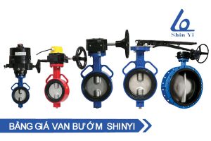 Bảng giá van vướm ShinYi