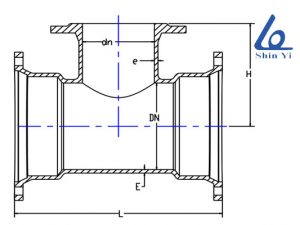 Cấu tạo của cút nối chữ T - FFB