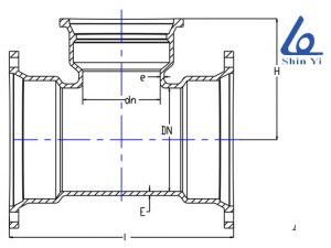 Cấu tạo của cút nối chữ T - FFF