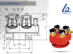 Cấu tạo của trụ tiếp nước PCCC