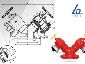 Cấu tạo của van PCCC ngoài trời