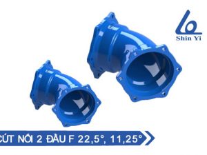 Cút nối 2 đầu F 22,5 và 11,25 - Phụ kiện ngành nước