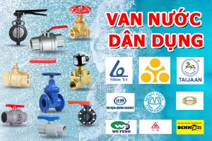 Van nước - van nước dân dụng - van khóa nước dân dụng