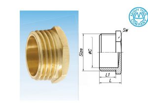 Cấu tạo của sản phẩm nút bịt đồng ren ngoài