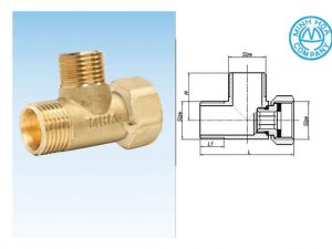 Cấu tạo của sản phẩm tê đồng ren ngoài 1 đai ốc