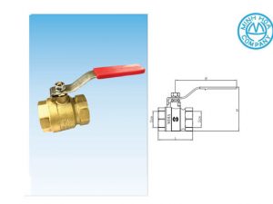 Cấu tạo của van bi đồng Miha PN 16