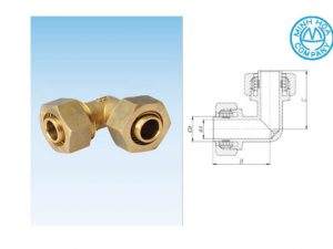 Cấu tạo sản phẩm cút đồng nối ống mềm