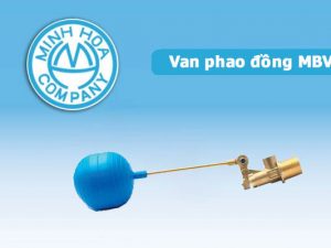 Van phao đồng MBV - Van thủy lực Minh Hòa chính hãng mới nhất 01