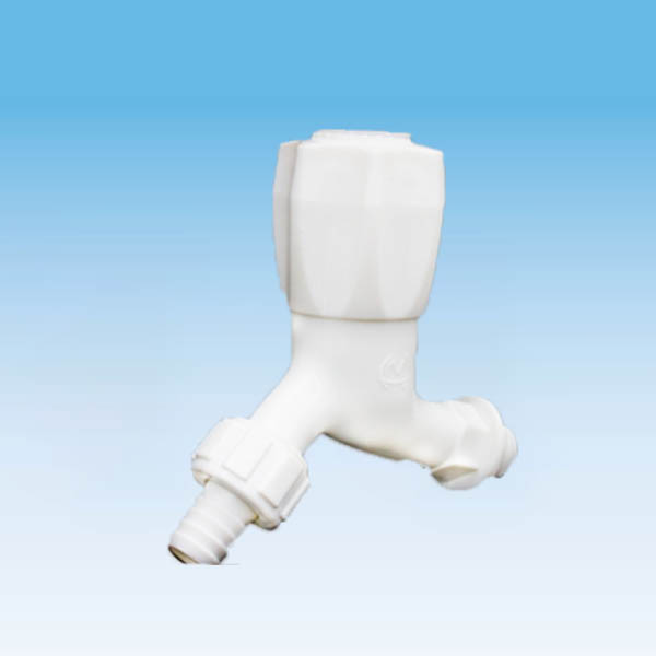 Vòi nhựa núm vặn 90° nối ống mềm nhựa MH