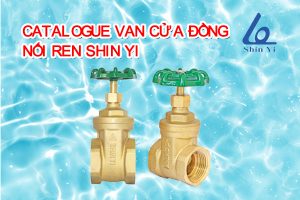 Catalogue van cửa đồng nối ren ShinYi - Catalogue van shinyi chính hãng