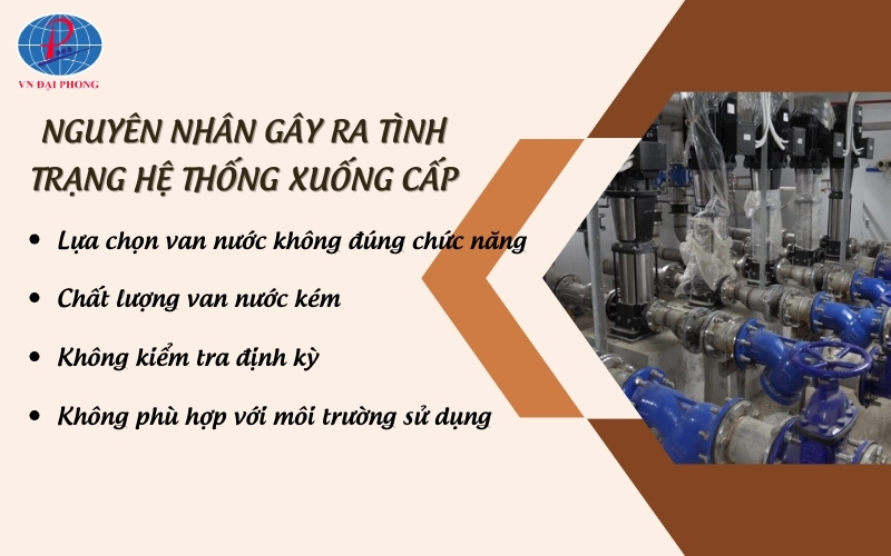 Nguyên nhân gây ra tình trạng xuống cấp