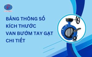 Kích Thước Van Bướm Tay Gạt Chuẩn Thông Dụng Hiện Nay